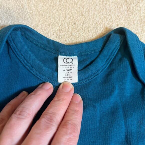 6-12M Bundle 4 Pieces Girls Primary, Colored Organics, Kapri Couture - Picture 7 of 9